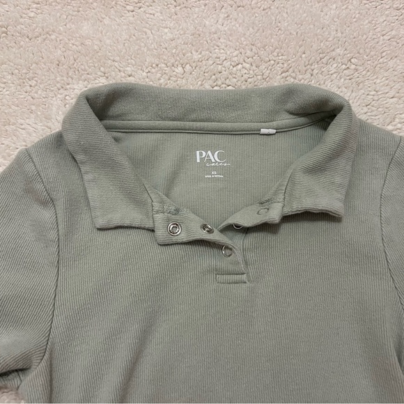 PacSun Collared Crop Top - Picture 2 of 3